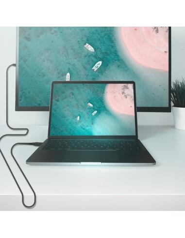 AISENS Cable DISPLAYPORT V1.2 CCS 4K@60Hz, DP/M-DP/M, Negro, 1.5m