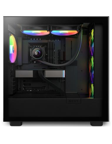 NZXT Kraken 280 RGB Procesador Sistema de refrigeración líquida todo en uno 14 cm Negro 1 pieza(s)