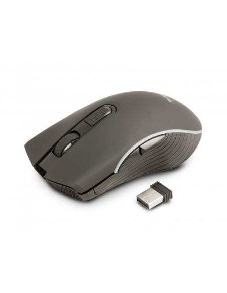 Urban Factory Onlee ratón Juego Ambidextro RF Wireless + Bluetooth Óptico 2400 DPI