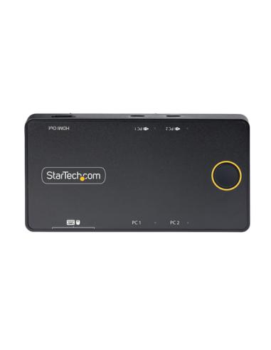 StarTech.com C2-H46-UC2-PD-KVM interruptor KVM Negro