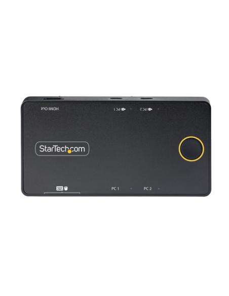 StarTech.com C2-H46-UC2-PD-KVM interruptor KVM Negro