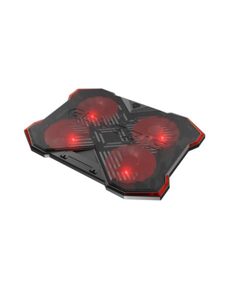 GENESIS Oxid 260 almohadilla fría 43,9 cm (17.3") 1010 RPM Negro, Rojo