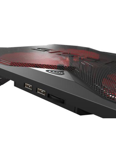 GENESIS Oxid 260 almohadilla fría 43,9 cm (17.3") 1010 RPM Negro, Rojo