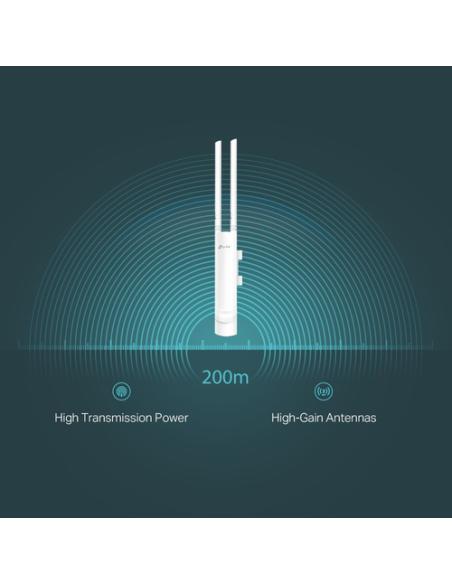 TP-Link EAP113-Outdoor 300 Mbit/s Blanco Energía sobre Ethernet (PoE)