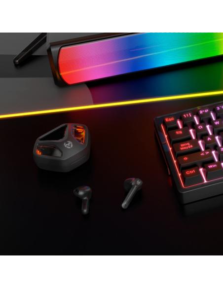 Krom KALL Auriculares Inalámbrico Dentro de oído Juego Bluetooth Negro