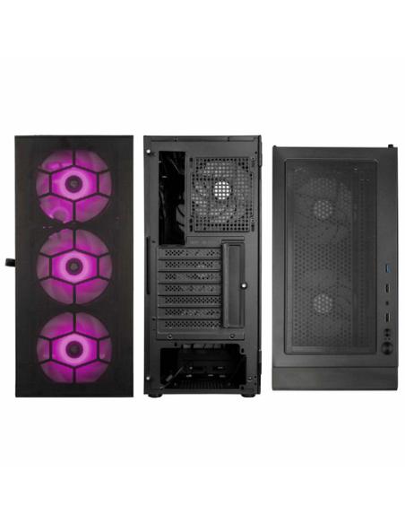 Kolink OBSERVATORY HF MB carcasa de ordenador Midi Tower Negro