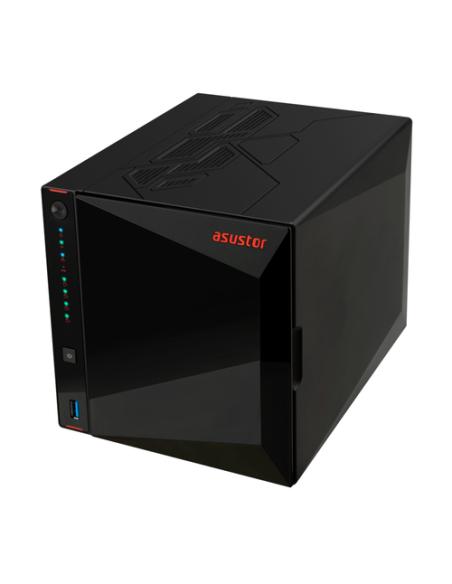 Asustor AS5404T servidor de almacenamiento NAS Intel® Celeron® N5105 4 GB DDR4 0 TB ADM Negro