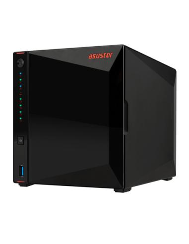 Asustor AS5404T servidor de almacenamiento NAS Intel® Celeron® N5105 4 GB DDR4 0 TB ADM Negro