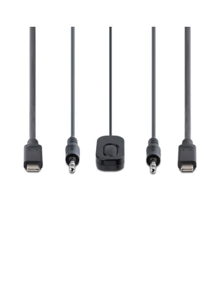 StarTech.com C2-D46-UC2-CBL-KVM interruptor KVM Negro