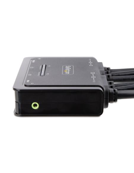 StarTech.com C2-DD46-UA2-CBL-KVM interruptor KVM Negro