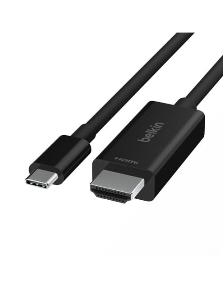 Belkin AVC012bt2MBK 2 m USB Tipo C HDMI Negro