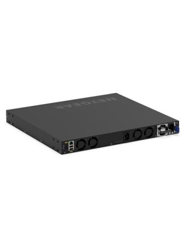NETGEAR GSM4328-100AJS Gestionado L3 Gigabit Ethernet (10/100/1000) Energía sobre Ethernet (PoE) 1U Negro
