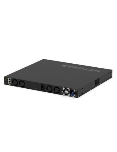 NETGEAR GSM4328-100AJS Gestionado L3 Gigabit Ethernet (10/100/1000) Energía sobre Ethernet (PoE) 1U Negro