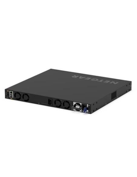 NETGEAR GSM4328-100AJS Gestionado L3 Gigabit Ethernet (10/100/1000) Energía sobre Ethernet (PoE) 1U Negro