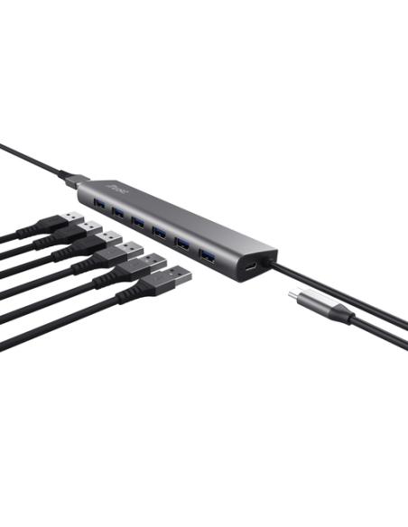 Trust Halyx USB 3.2 Gen 1 (3.1 Gen 1) Type-A 5000 Mbit/s Plata