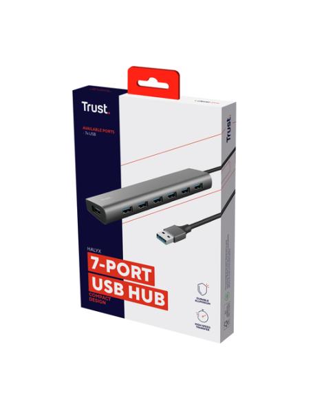 Trust Halyx USB 3.2 Gen 1 (3.1 Gen 1) Type-A 5000 Mbit/s Plata