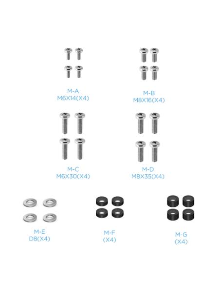 TooQ Coloso Soporte de Suelo con Ruedas para Pantalla 37"-100"