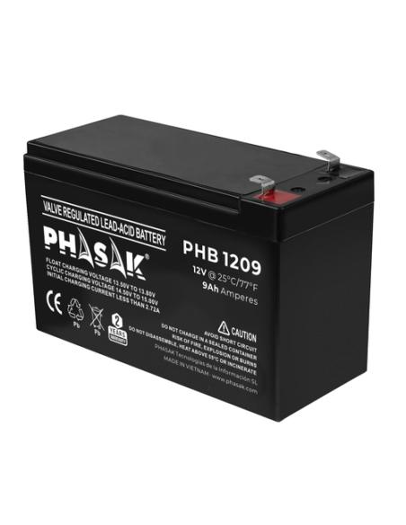 Phasak Batería 12V 9Ah - PHB 1209