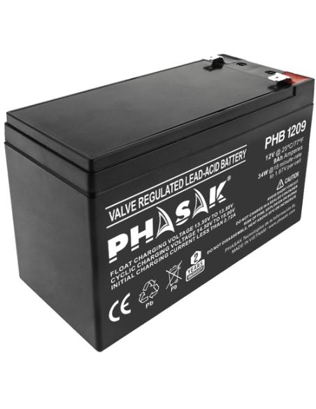 Phasak Batería 12V 9Ah - PHB 1209
