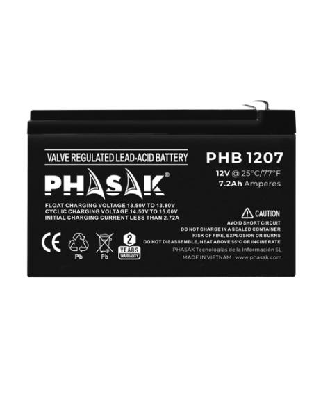 Phasak Batería 12V 7Ah - PHB 1207