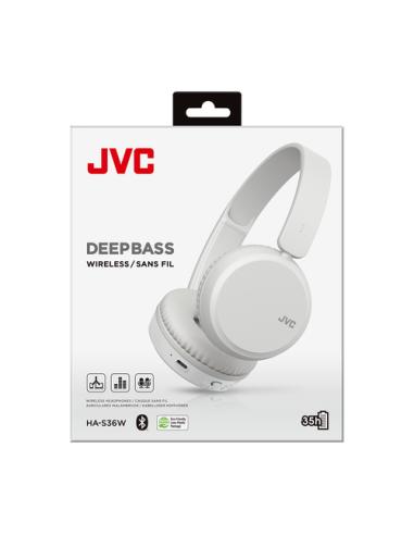 JVC HA-S36W Auriculares Inalámbrico Diadema Llamadas/Música Bluetooth Blanco