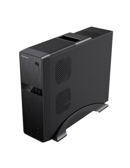 UNYKAch Caja Ordenador Micro ATX UK2011 Con Fuente de Alimentación SFX de 450W incluida, 2 Conectores USB 3.0 y 2 Conectores Typ