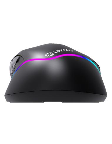 UNYKAch UK505451 ratón Juego Ambidextro USB tipo A Óptico 6400 DPI