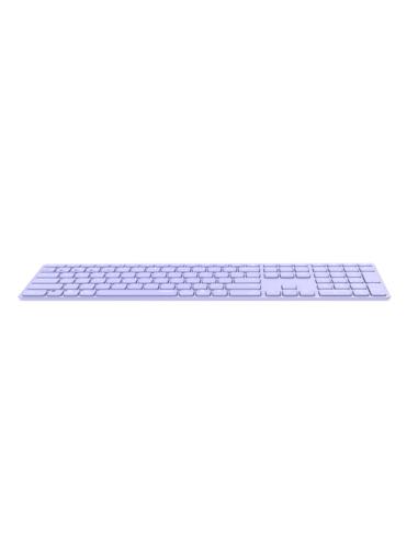 Rapoo E9800M teclado Universal Bluetooth QWERTY Púrpura