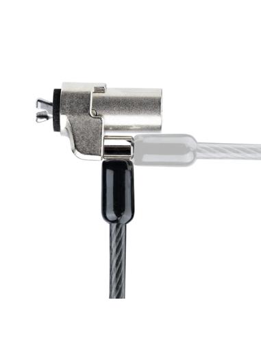 StarTech.com NBLWK-LAPTOP-LOCK cable antirrobo Negro, Plata 2 m