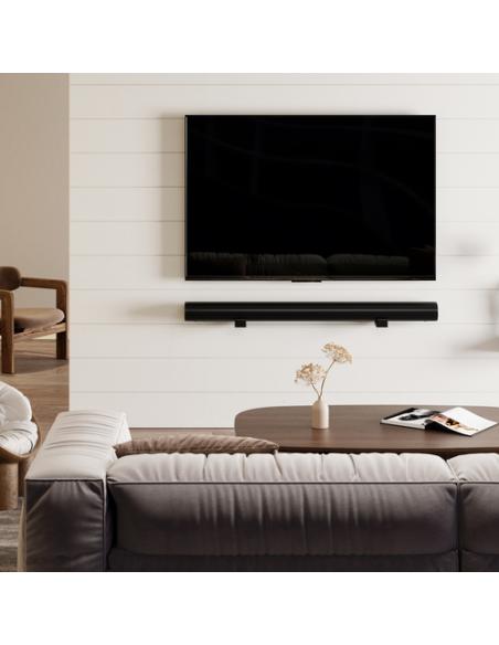AISENS Soporte Universal de Pared para Barra de Sonido, Negro