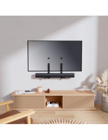 AISENS Soporte Universal para Barra de Sonido, Negro