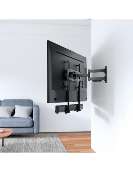 AISENS Soporte Universal para Barra de Sonido, Negro