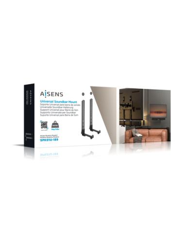 AISENS Soporte Universal para Barra de Sonido, Negro