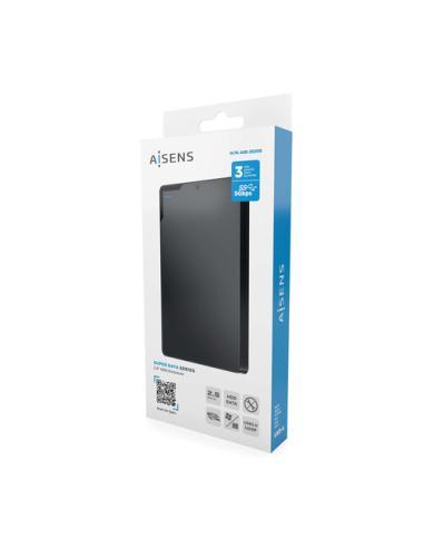 AISENS Caja Externa 2,5″ 9.5mm SATA a USB 3.0/USB3.1 Gen1, Negra