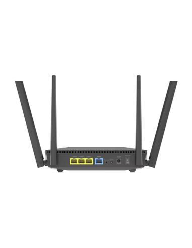 ASUS RT-AX52 AX1800 AiMesh router inalámbrico Gigabit Ethernet Doble banda (2,4 GHz / 5 GHz) Negro