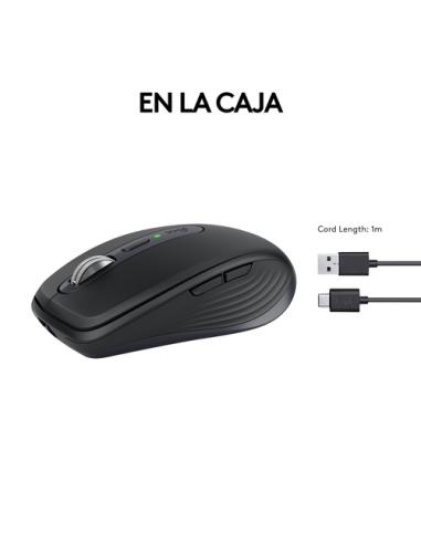 Logitech 910-006929 ratón Oficina mano derecha RF Wireless + Bluetooth Laser 8000 DPI