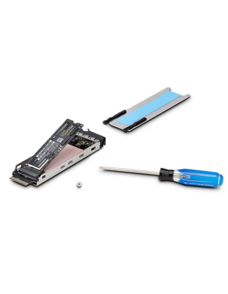 StarTech.com Tarjeta PCIe x4 a SSD NVMe M.2 - Rack Móvil Backplane con Bandeja Removible Hot Swap Intercambiable en Caliente - B
