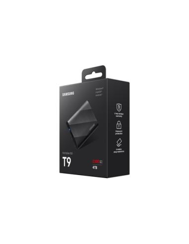 Samsung MU-PG4T0B 4 TB USB Tipo C 3.2 Gen 2 (3.1 Gen 2) Negro
