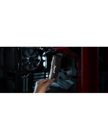 Kingston Technology FURY Beast 32GB 3200MT/s DDR4 CL16 DIMM (Kit de 2) 1Gx8 RGB
