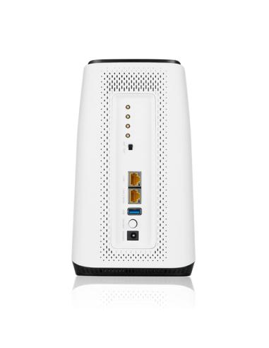 Zyxel FWA510 router inalámbrico Multi-Gigabit Ethernet Tribanda (2,4 GHz/5 GHz/5 GHz) 5G Negro, Blanco