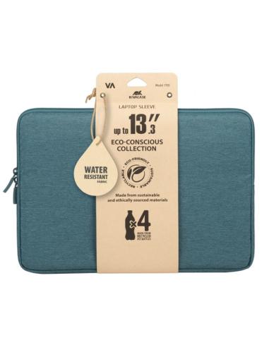 Rivacase Suzuka 7703 35,6 cm (14") Funda Color aguamarina