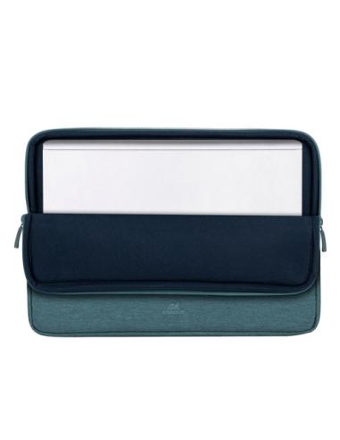 Rivacase Suzuka 7703 35,6 cm (14") Funda Color aguamarina