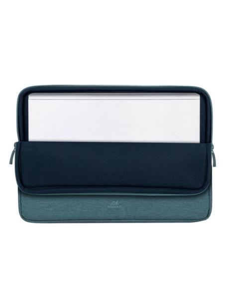 Rivacase Suzuka 7703 35,6 cm (14") Funda Color aguamarina