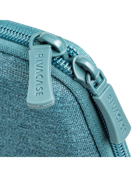 Rivacase Suzuka 7703 35,6 cm (14") Funda Color aguamarina