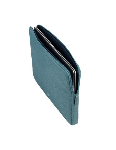 Rivacase Suzuka 7703 35,6 cm (14") Funda Color aguamarina