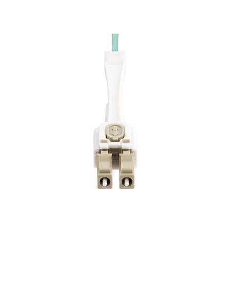 StarTech.com Cable de Fibra Óptica Multimodo LC a LC (UPC) OM4 de 5m - con Pestillos - 50/125µm - Redes de 100G - Resistente a l