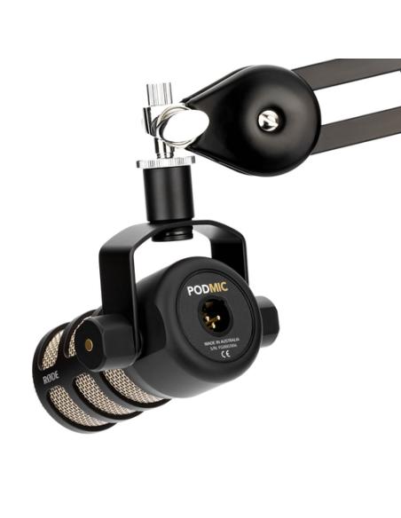 RØDE PodMic Negro Micrófono vocal