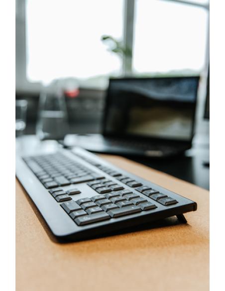 CHERRY KW 3000 teclado Universal RF inalámbrico QWERTY Español Negro