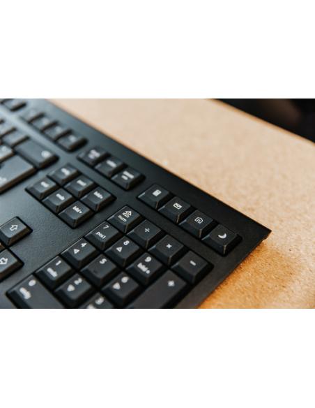 CHERRY KW 3000 teclado Universal RF inalámbrico QWERTY Español Negro