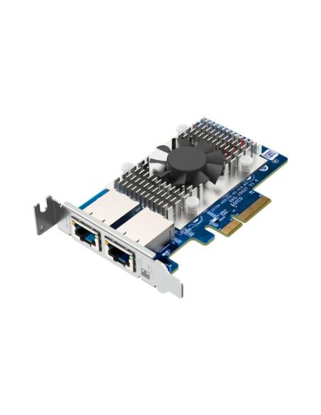 QNAP QXG-10G2T adaptador y tarjeta de red Interno Ethernet 10000 Mbit/s